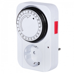 Таймер механический Naribo MT-96 суточный с интервалом 15 минут, 96 вкл/выкл в сутки