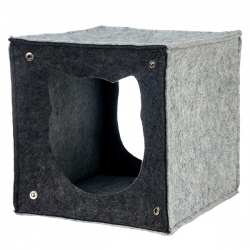 Домик войлок Игровой туннель, 2 секции, 30х30х30см Кот Лукас SALE