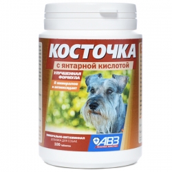 КОСТОЧКА 100таб Янтарная кислота банка СРОК РЕАЛ 04.26