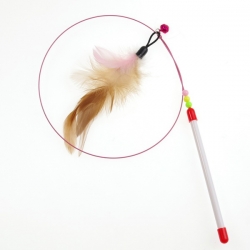 Дразнилка д/кош с пером, 83см Jack&King арт. JK738801
