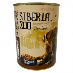 Siberia ZOO д/собак конс. с кониной 970г