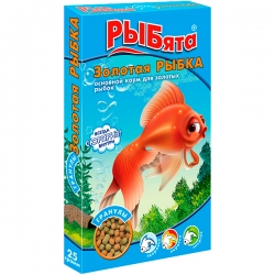 ЗООМИР РЫБята золотая рыбка ^гранулы^ 25г