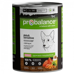 ProBalance корм конс.д/соб 850гр ягненок Sensitive с чувствит. пищеварением АКЦИЯ -15%