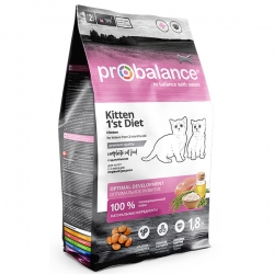 ProBalance корм сух.д/котят 1.8кг1`st Diet с цыпленком АКЦИЯ -15%