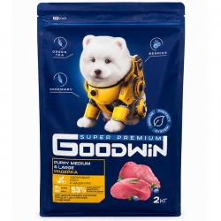 Goodwin сух.д/щенков средн. и крупн.пород 2кг индейка