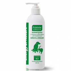 Пчелодар Про Шампунь мат.мол,эластин  д/кош.соб 350мл СРОК РЕАЛ 05.26