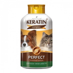 KERATIN+ Perfect шампунь д/всех типов шер. кош. и соб. 400мл