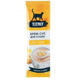 Титбит Крем-суп д/кошек с сыром 35г АКЦИЯ -20%