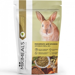 MIKIMEALS Корм для кроликов 400гр