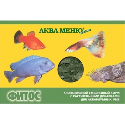АКВА-МЕНЮ Фитос 11г хлопья Упаковка