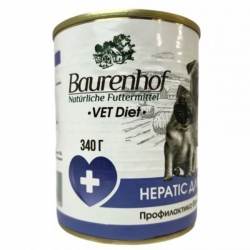 Baurenhof Vet Diet д/собак конс. Hepatic 340г ПТВ Реал до 27.02.28