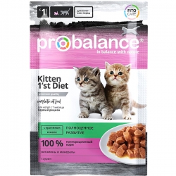 ProBalance влаж.д/котят 85г 1 st Diet кролик в желе АКЦИЯ -12%