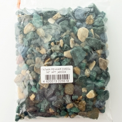 Грунт Jack&King Галька речная смесь 1кг