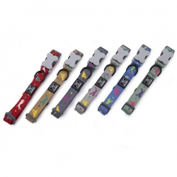 Ошейник NUNBELL д/собак s-DD (застежка) 49х2см, микс арт.30919-0157, ЧД