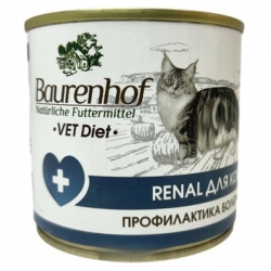 Baurenhof Vet Diet д/кошек конс. Renal 240г