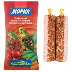 ЖОРКА конфеты д/попугаев Шиповник (2шт) 100г