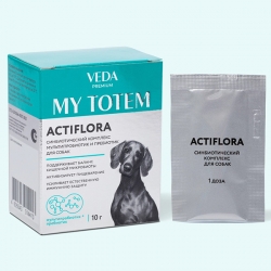 MY TOTEM ACTIFLORA синбиотический комплекс для собак (10шт*1г)