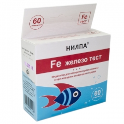 АКВА-МЕНЮ Тест Fe ( железо ) , жидкий , Нилпа СРОК РЕАЛ. 04.26