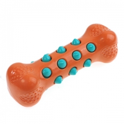 Игрушка д/соб Палка для массажа десен с пищалкой, р-р 18,5*5,5*6,5 см, резина, Jack&King