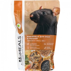 MIKIMEALS Корм для крыс и мышей 800 гр