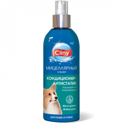 Cliny Спрей Антистатик собак и кошек 200мл СРОК РЕАЛ 07.26