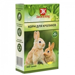 Jack&King Корм для кроликов стандарт, 350 г