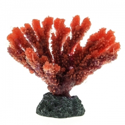 Коралл пластиковый (мягкий) коричневый 9,5x5,8x7см (MA108PU)