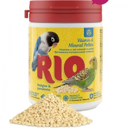 Рио Витаминно-минеральные гранулы д/волнистых и средних попугаев 120г