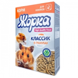 ЖОРКА HQF корм д/хомяков в гранулах КЛАССИК 500г