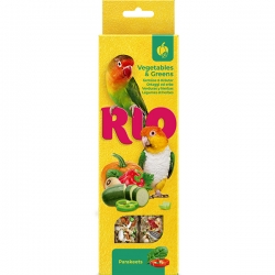 Рио Палочки д/сред.попугаев с овощами и зеленью 2шт*75г
