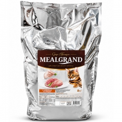 Mealgrand сух д/кошек стерилиз. 8кг индейка/курица