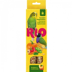 Рио Палочки д/волн.попугаев и экзотов с садовыми овощами 2шт*40г
