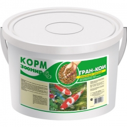 ЗООМИР ГРАН-КОИ  3,200кг Плавающие гранулы (ведро 10л)
