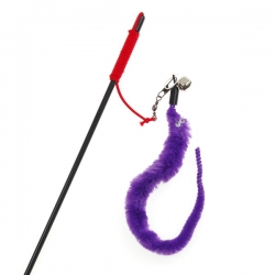 Дразнилка-удочка червячок пласт.ручка L-50см Jack&King арт. JK88247
