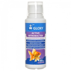 Кондиционер для запуска аквариума Gloxy Active Nitrobacter 150 мл на 1500 л