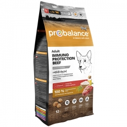ProBalance корм сух.д/соб 12кг говядина Immuno Adult