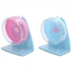 Колесо беговое д/грызунов d=11см на подставке микс, ЧД