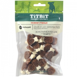 Титбит Золотая коллекция Ножки утиные для собак 55г АКЦИЯ-20%