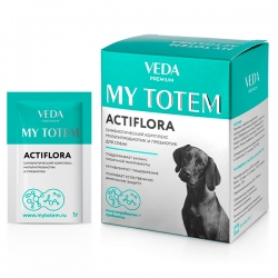 MY TOTEM ACTIFLORA синбиотический комплекс для собак(30шт*1гр)