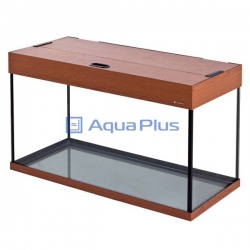 Аквариум Aqua Plus STD LED П120прям.(800х350х490-6) Ит. орех 115 л+ R/Fit sunny1х16WSALE