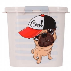 Контейнер д/корма д/собак ^Dogs^ 10л овальный