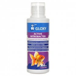 Кондиционер для запуска аквариума Gloxy Active Nitrobacter 250 мл на 2500 л