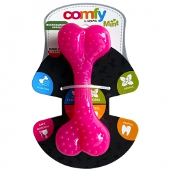 COMFY игрушка д/собак MINT косточка 12,5см розовая