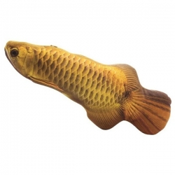 Игрушка д/кошек рыбка Желтый Карп с мятой, 20см. Чистый котик