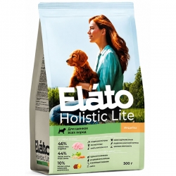 Elato Holistic Lite  д/щенков всех пород Индейка 0,5кг