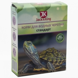 Jack&King Корм для водных черепах стандарт, 70гр.