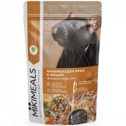 MIKIMEALS Корм для крыс и мышей 400 гр.