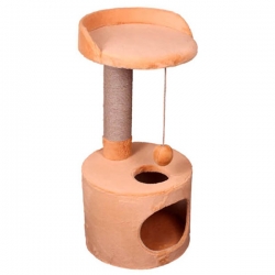 Домик - когтеточка Ника 40х40х80, Кот Лукас