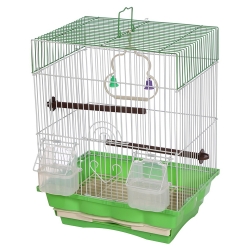 Клетка д/птиц Jack&King 30*23*39см прямоугольная  укомплект.