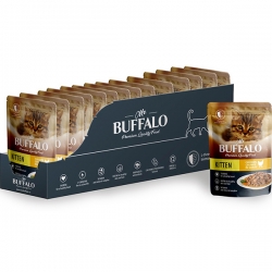 Mr.Buffalo пауч д/котят KITTEN 85г нежный цыпленок